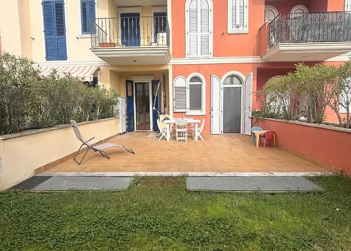 公寓 Pp08 - Porto Potenza, Bilocale Con Giardino A 100mt Dal Mare *